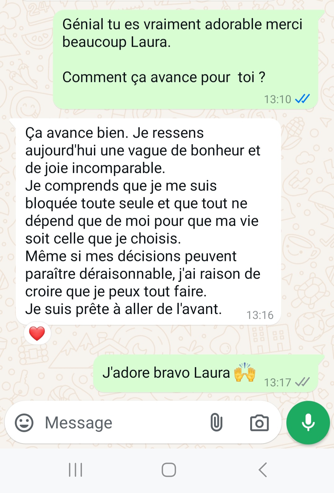 Témoignage Laura