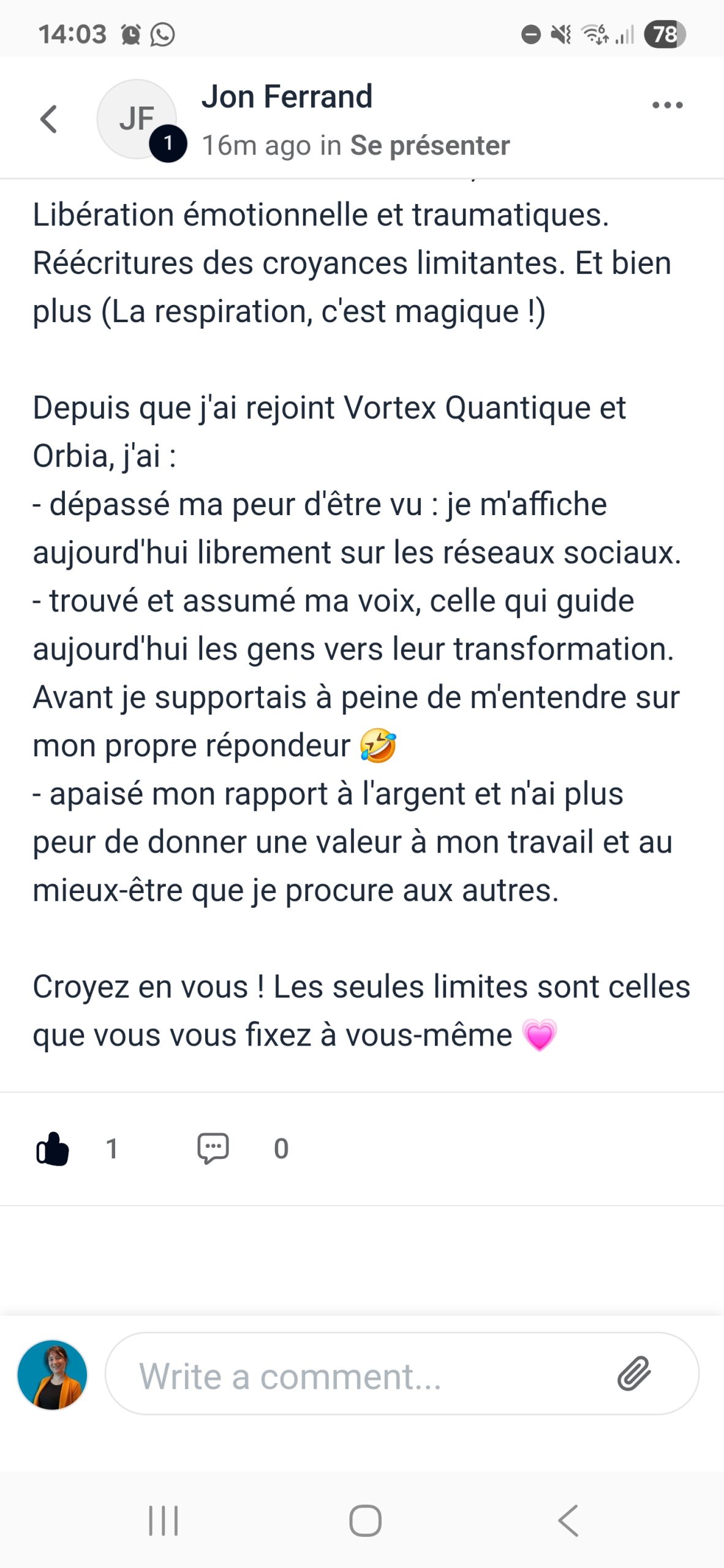 Témoignage Jon Ferrand